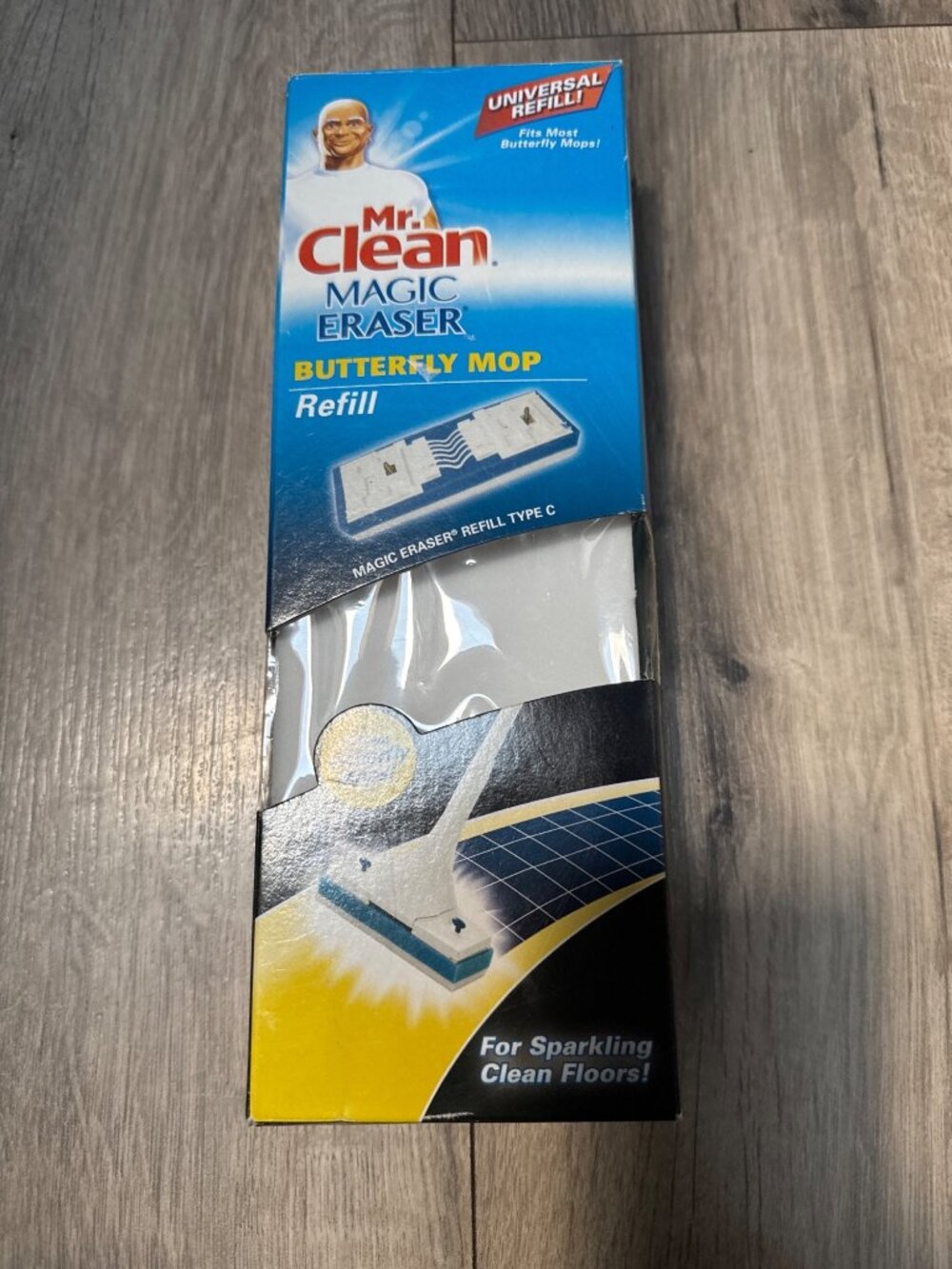 Mr. Clean Magic Eraser Butterfly Mop Refill Universal Fit Type C